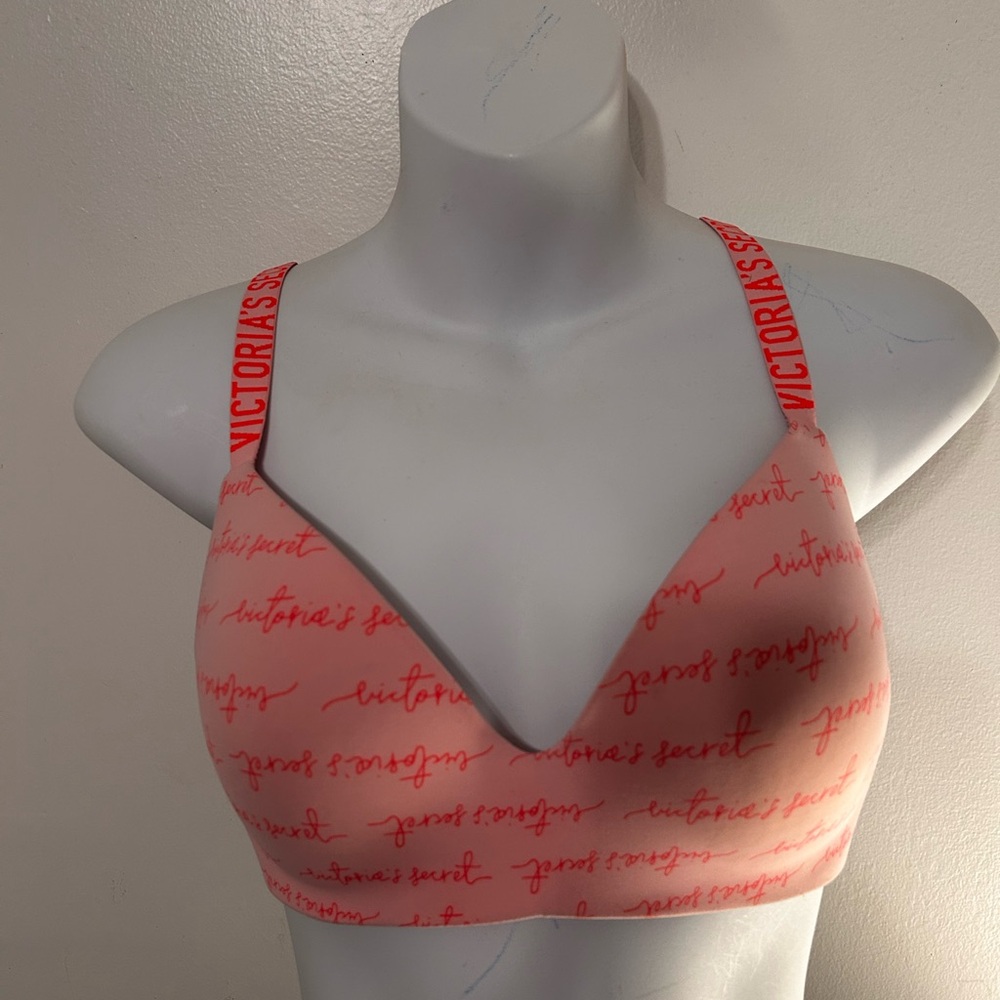 Victoria's Secret Red Script Bra